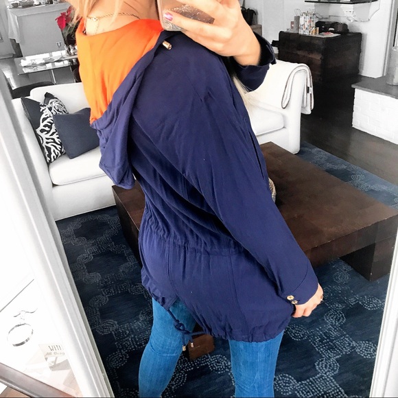 💙 MICHAEL KORS BASICS TRUE NAVY HOODIE JACKET! - Picture 7 of 16